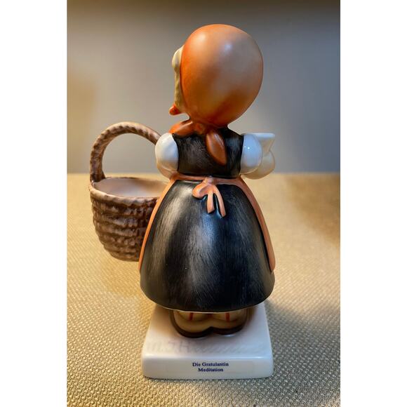 Goebel Hummel Figurine, 5 1/2” Tall, “Meditation” TMK-7 in Box - Picture 5 of 8